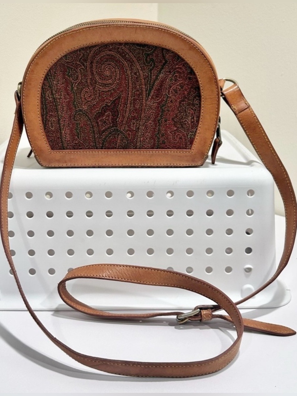 Etro trunk crossbody bag